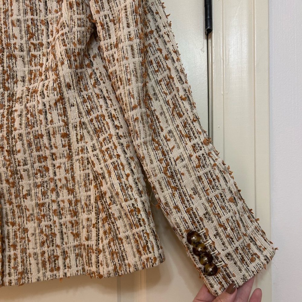 NWT Veronica Beard Dickey Cutaway Tweed Blazer - Picture 8 of 8